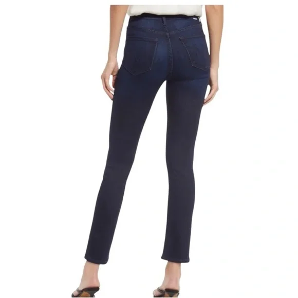 MOTHER The Mid Rise Dazzler Ankle‎ Jeans Now or Never Size 33 Denim Revolve Fray - Picture 3 of 10
